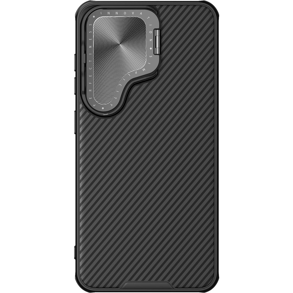 Etui z ochroną aparatu i MagSafe Nillkin CamShield Prop Magnetic do Samsung Galaxy S24 Plus, czarne